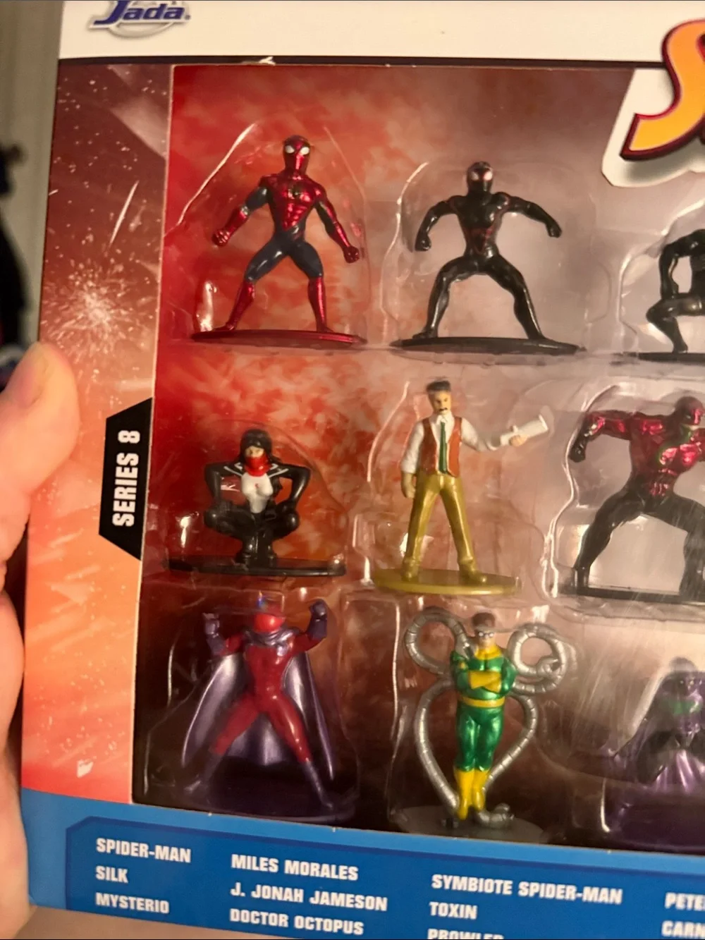 Marvel Spider-Man Series 8 Die-Cast Figure Set - Multicolor